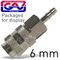 Universal Quick Coupler 6mm Packaged